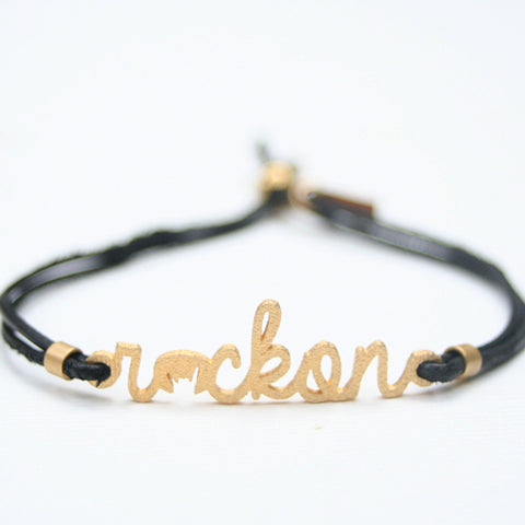 Rock-on bracelet